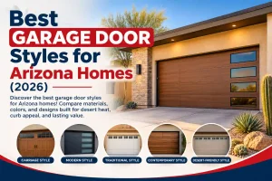 Best Garage Door Styles for Arizona Homes (2026)
