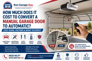 Convert Your Manual Garage Door to Automatic: Cost, Options & Benefits