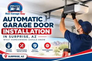 Automatic Garage Door Installation: What Homeowners Should Know
