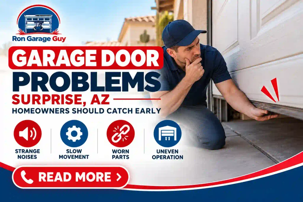 Common Garage Door Problems and How to Troubleshoot Them