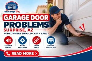 Common Garage Door Problems and How to Troubleshoot Them